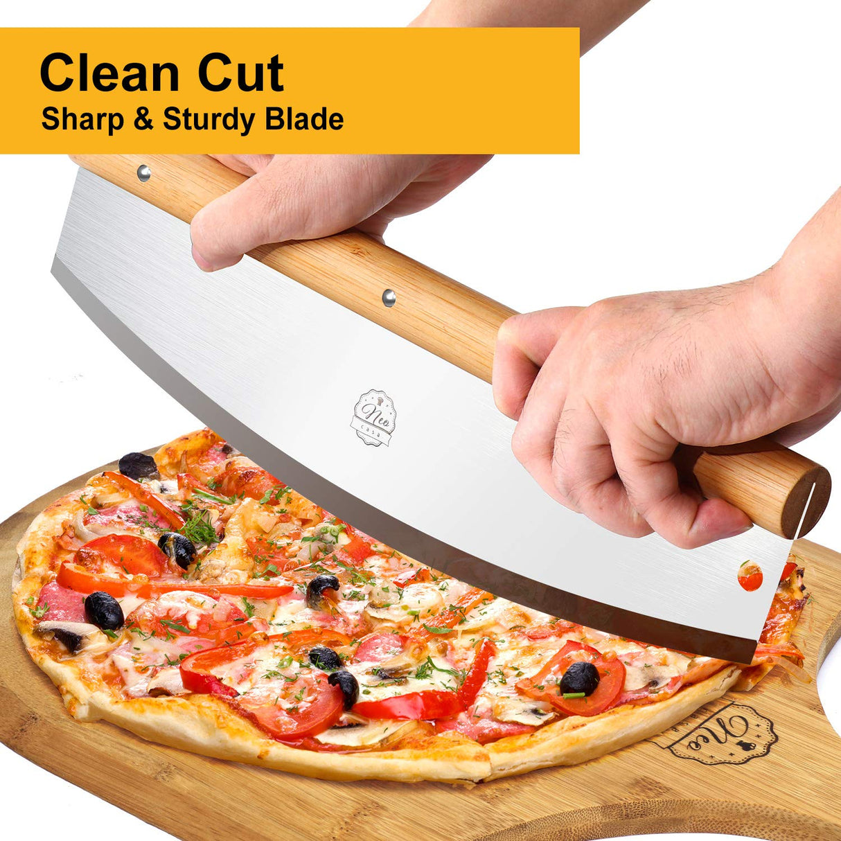 Black Ceramic Pizza Stone Pan Set