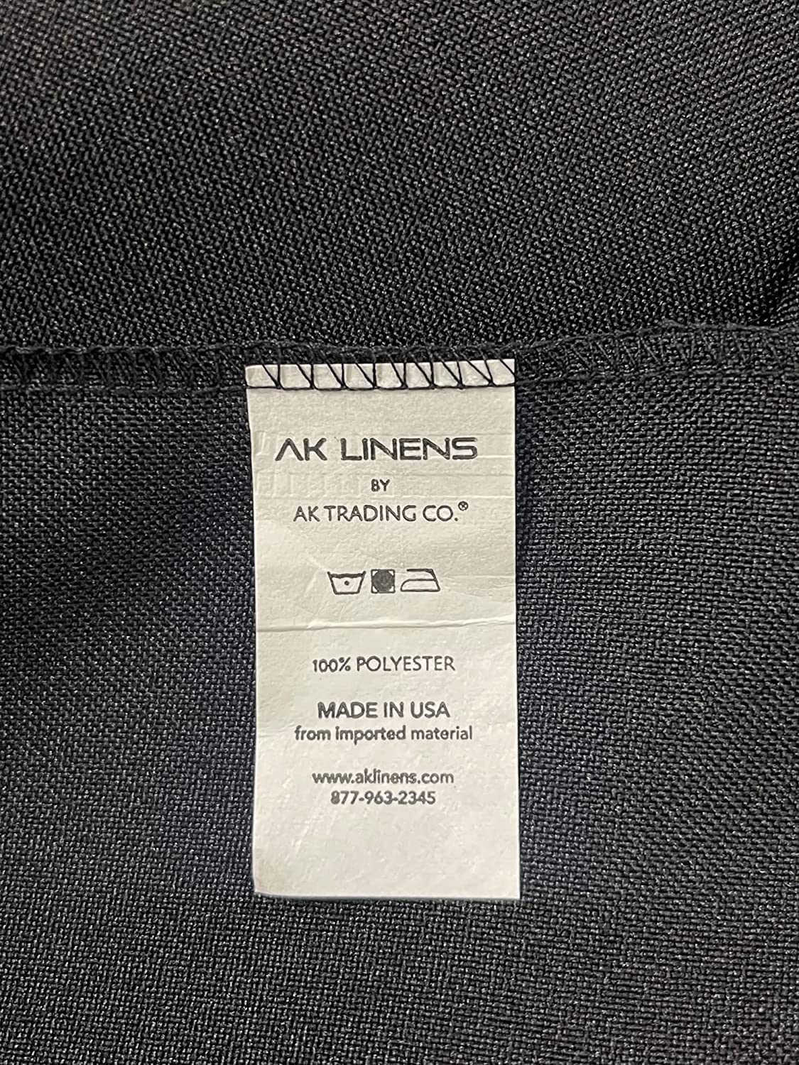 10 feet x 10 feet Polyester Backdrop Drapes Curtains Panels with Rod Pockets - Wedding Ceremony Party Home Window Decorations - Black