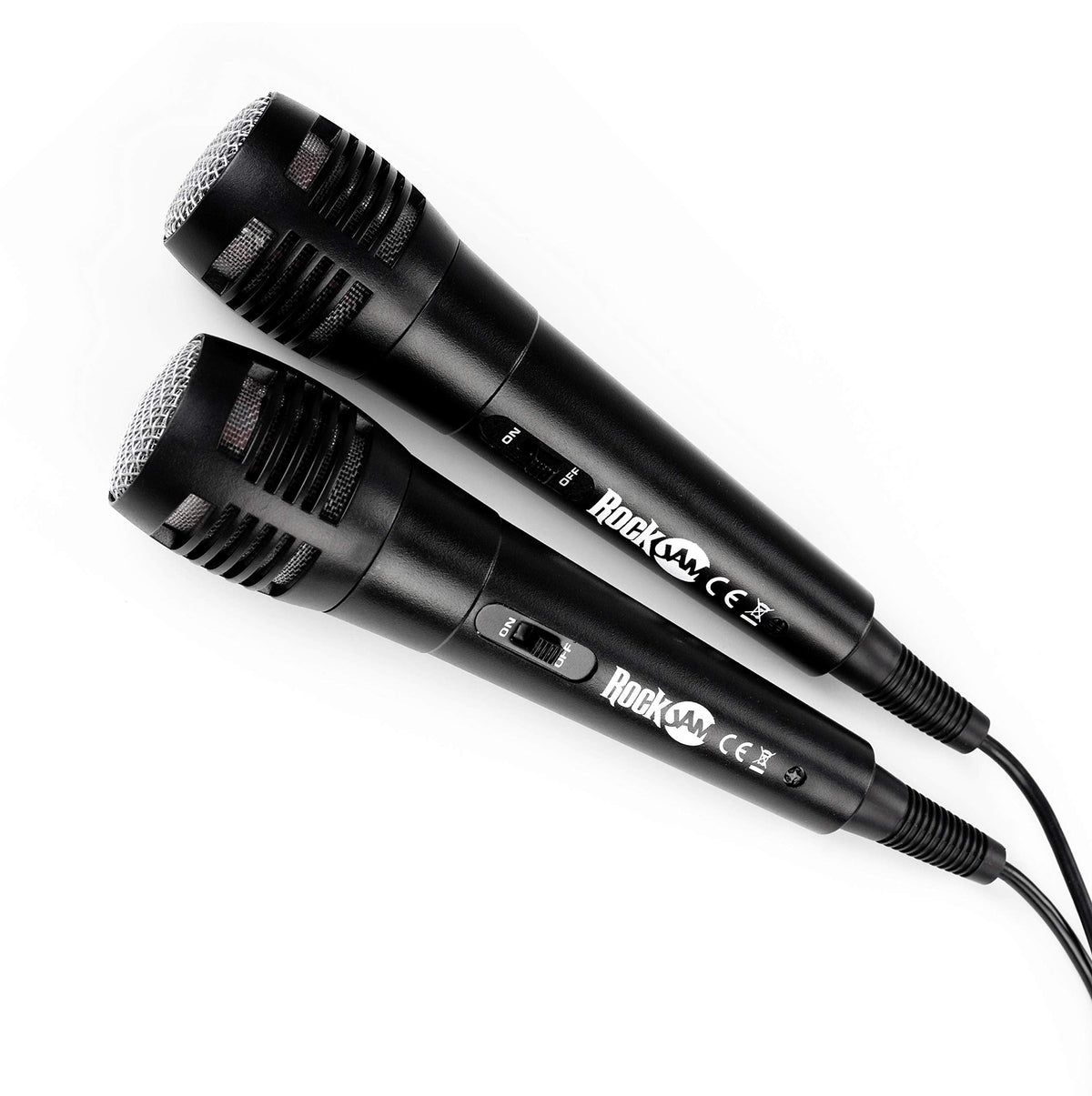 RockJam SP150 Bluetooth Karaoke Machine with 2 Wired Microphones