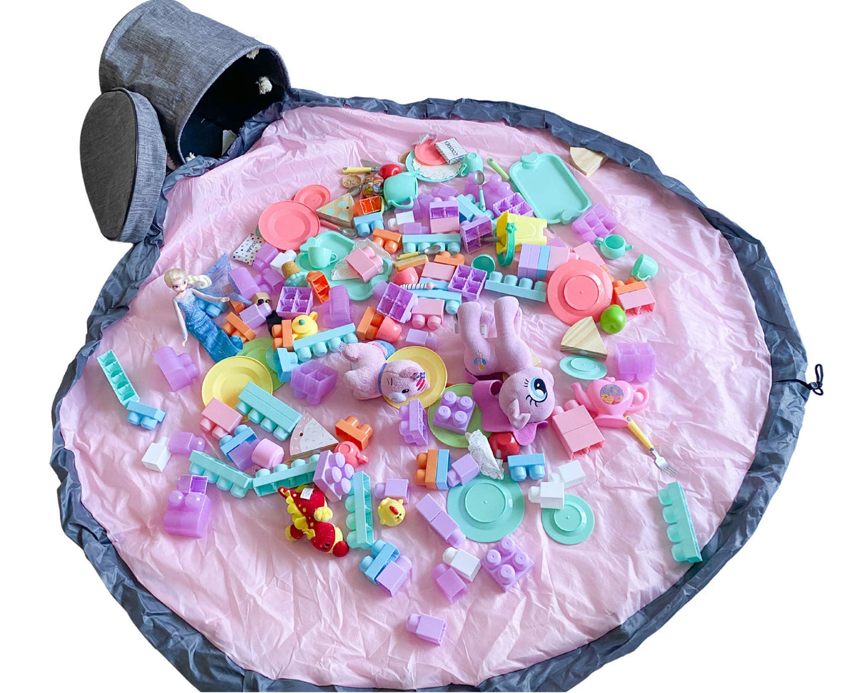 Play Mat Toy Storage Container