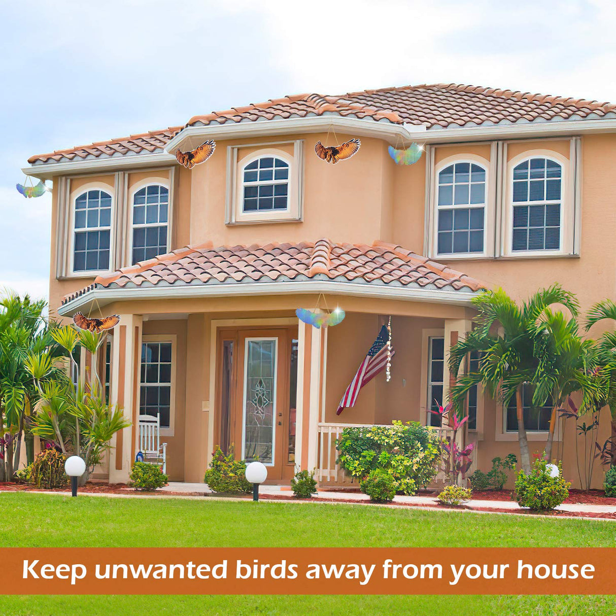 Reflective Bird Repellent-3 Pack