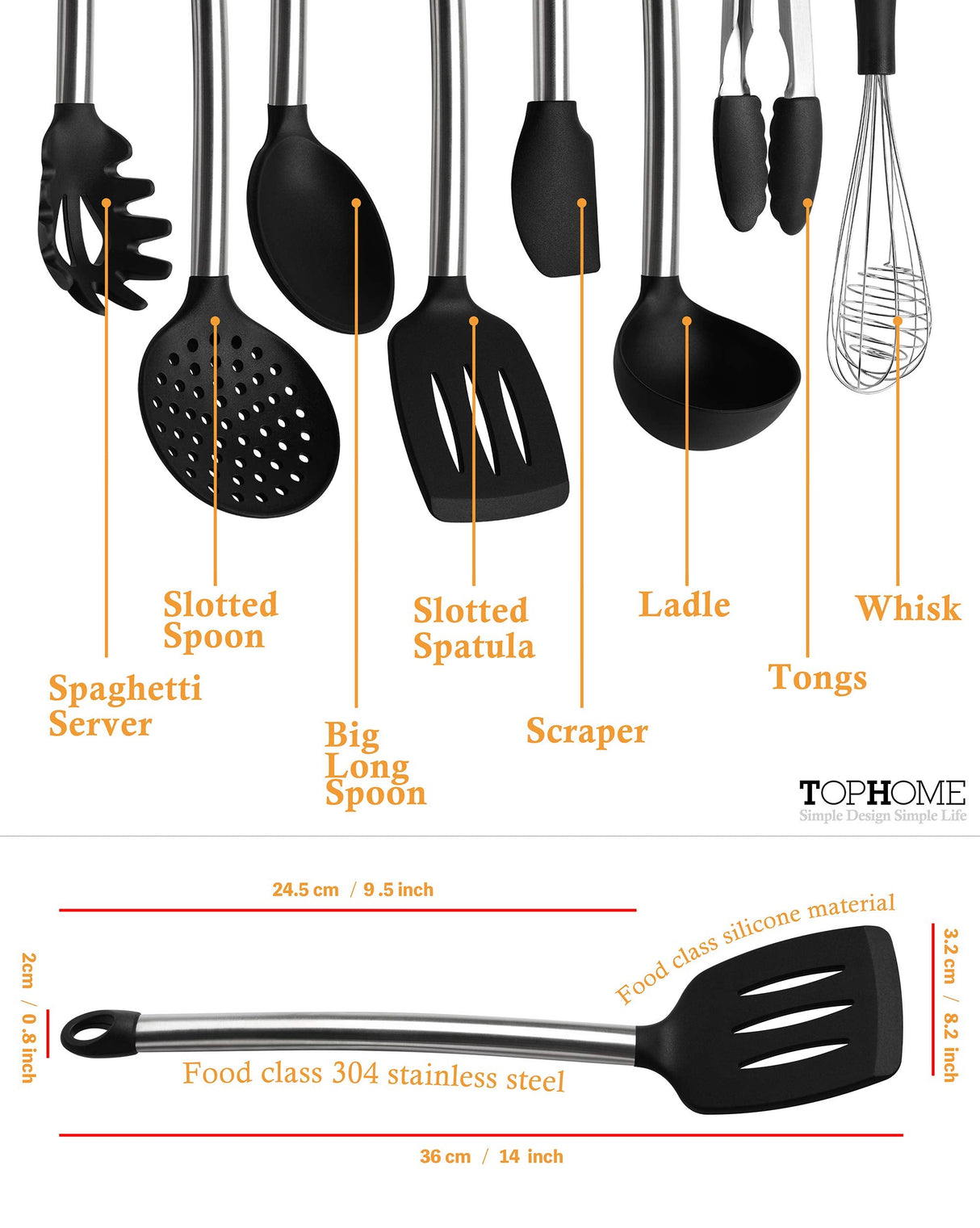 Kitchen Utensils Set-8 Pieces