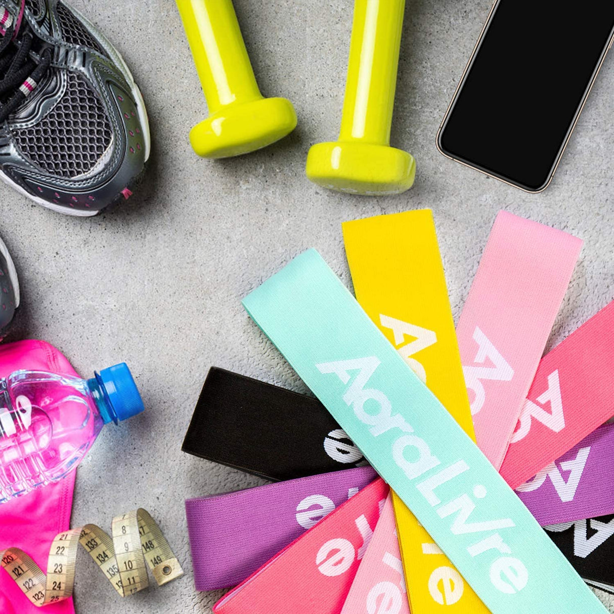 Aoralivre Fabric Resistance Bands