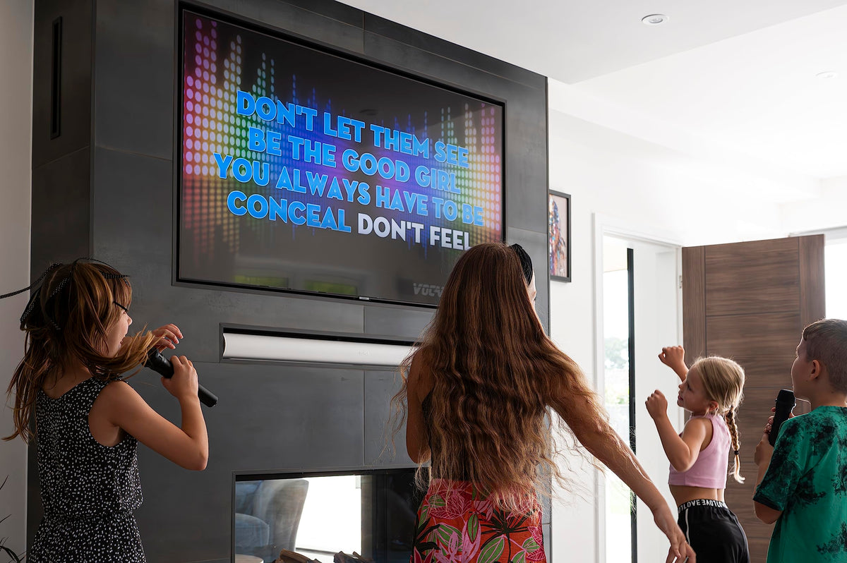 Vocal-Star VS-275BT 60 W Karaoke Machine with 2 Wireless Microphones