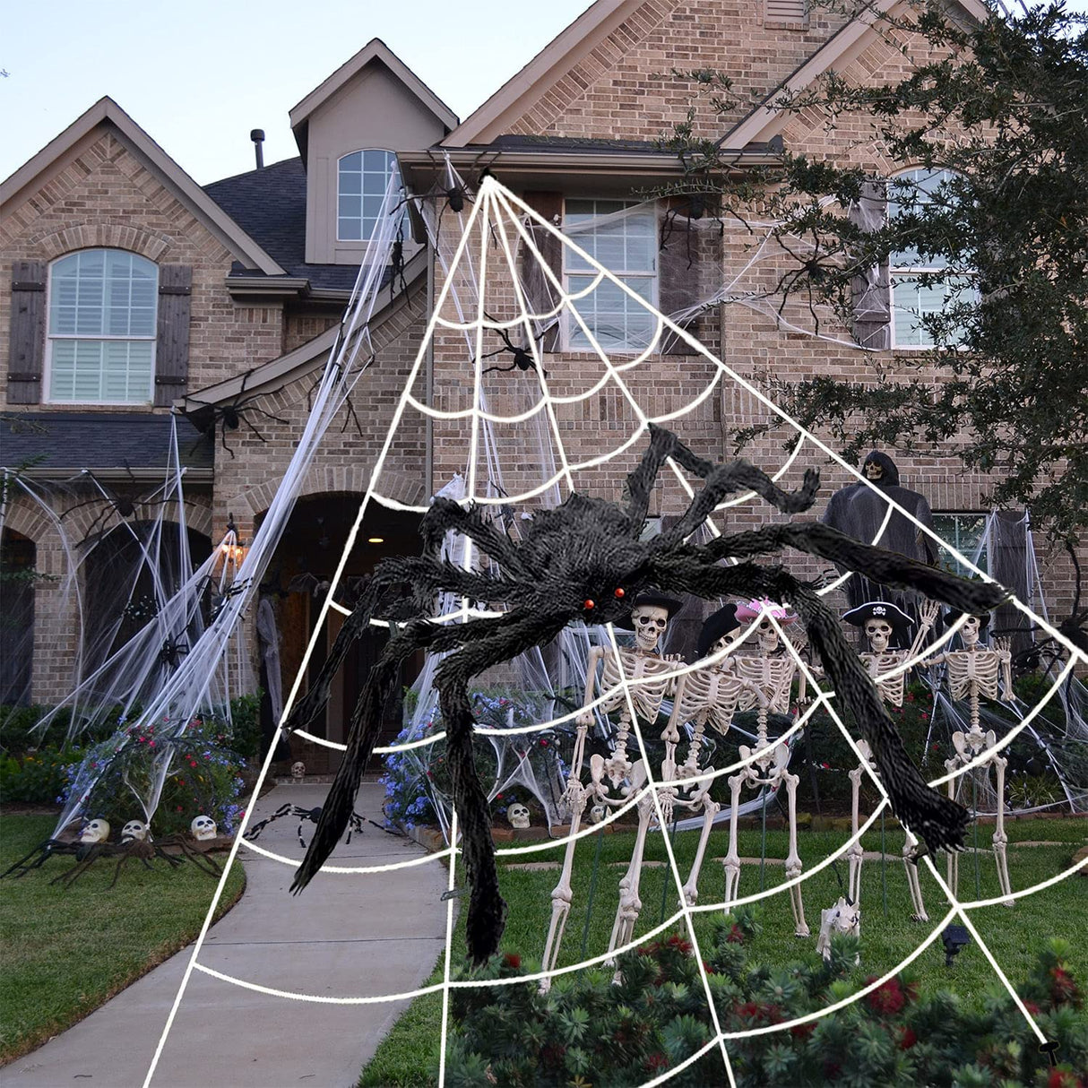 Halloween Spider Web Decoration
