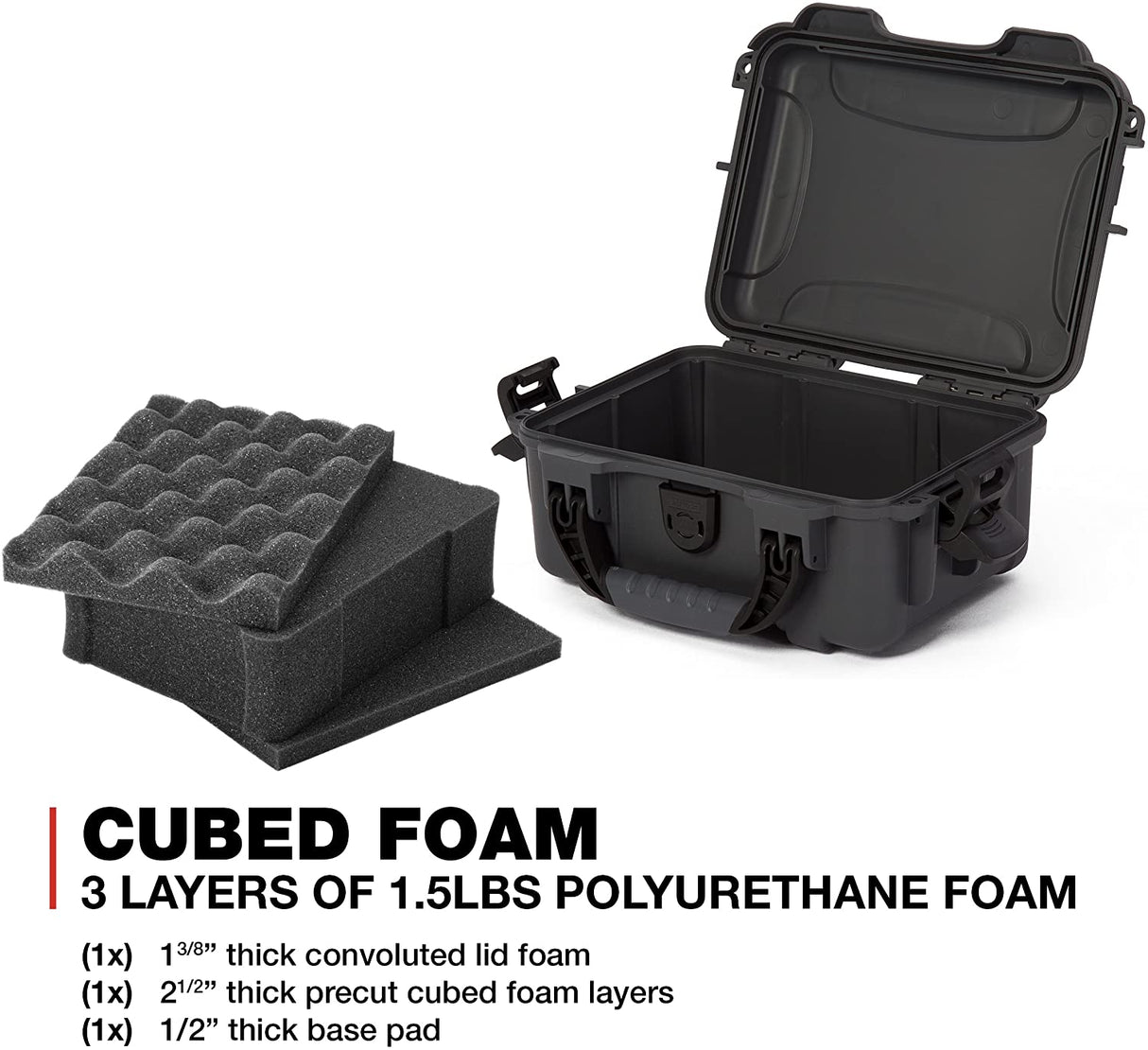 Nanuk 904 Waterproof Hard Case with Foam Insert
