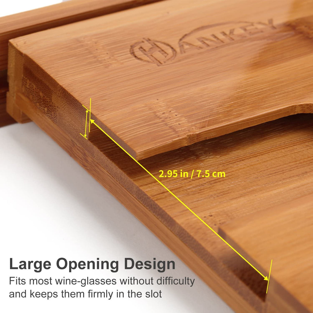 Bamboo Bathtub Caddy Tray