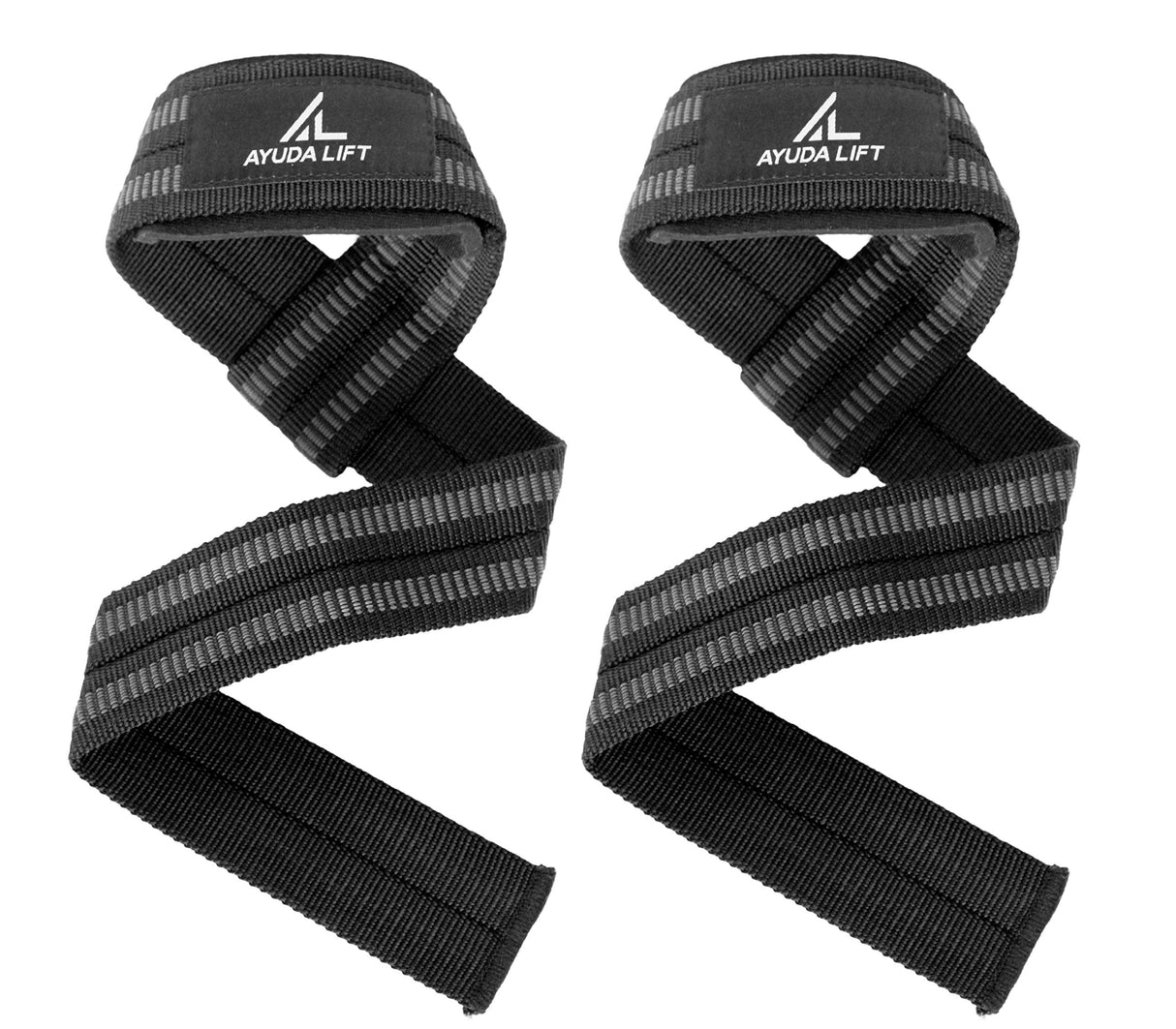 Lifting Straps, Wrist Straps for Weightlifting, Deadlift Straps for Men & Women, Weightlifting Straps with Wrist Padded for Deadlifting, Powerlifting, Bodybuilding, Strength Training, 2 Pack