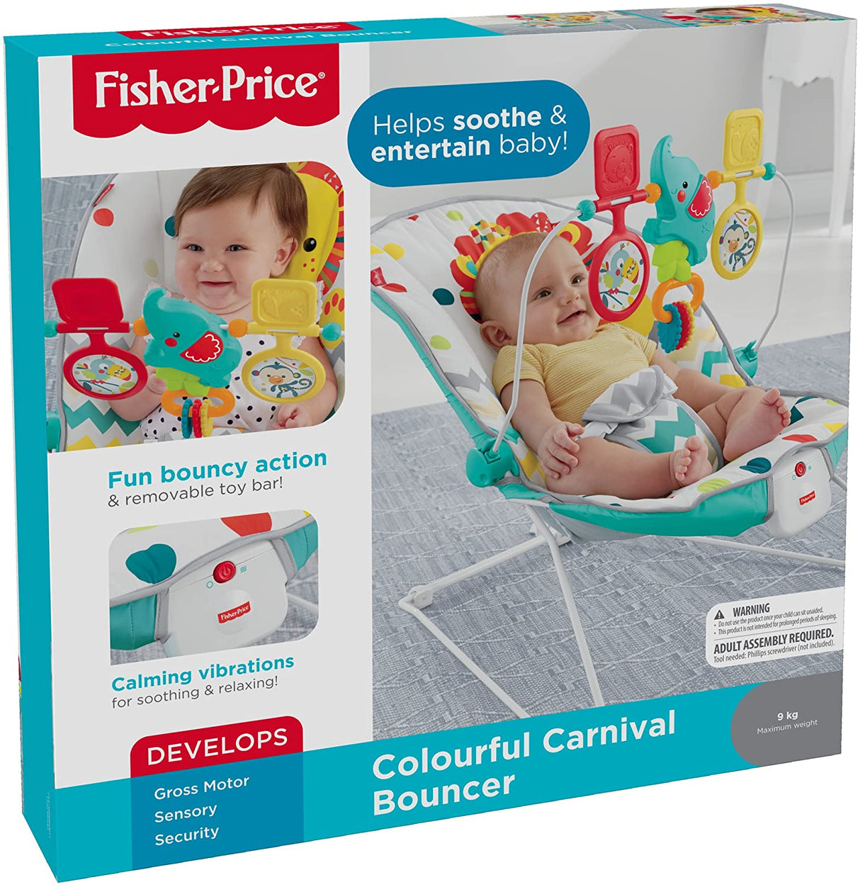 Colourful Carnival Bouncer