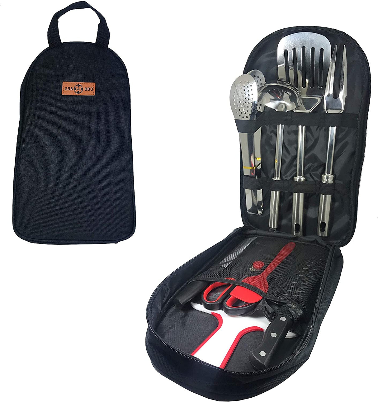 9 Piece Camp Kitchen Utensils Set