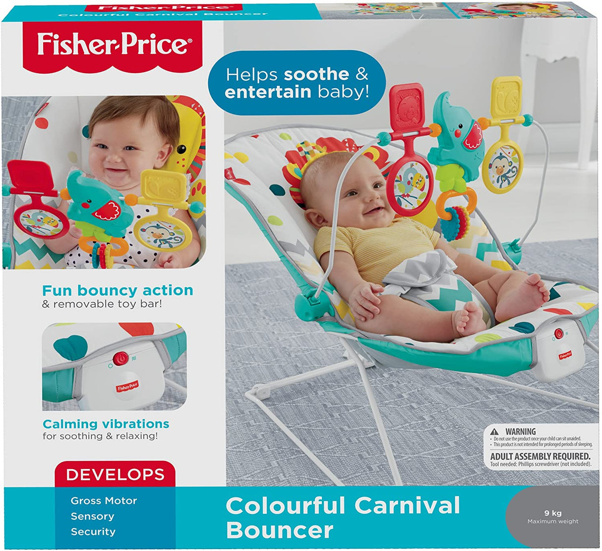 Colourful Carnival Bouncer