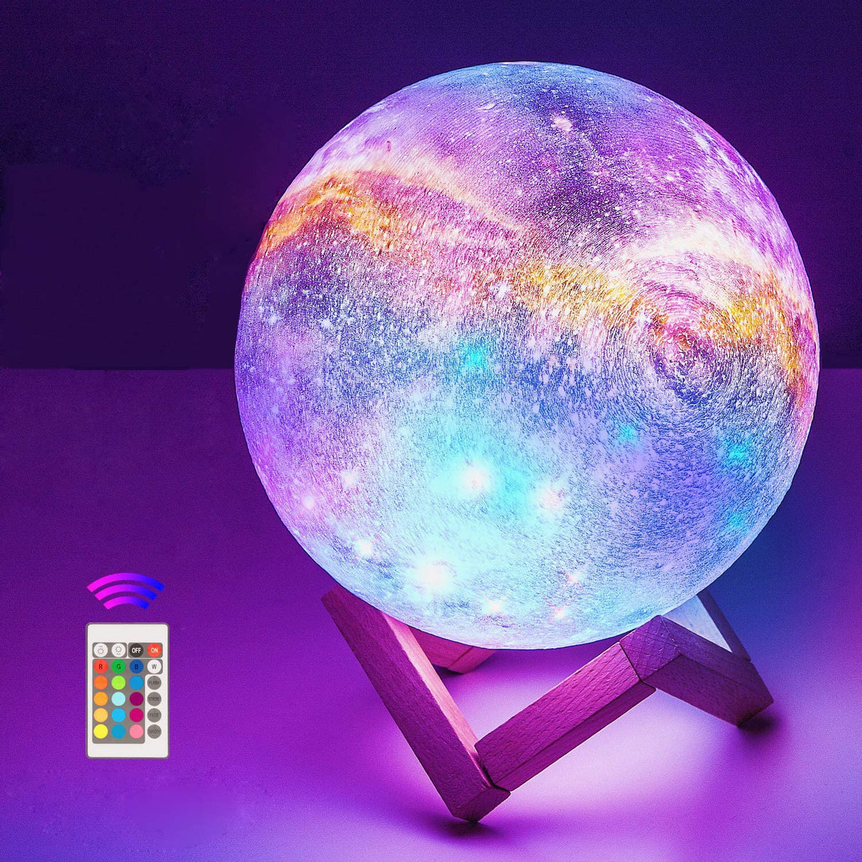 OxyLED Moon Lamp