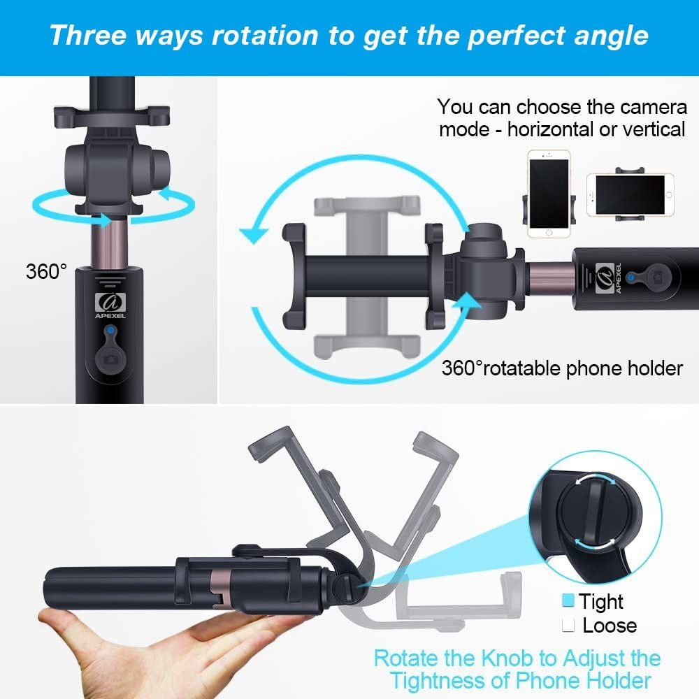 Foldable Tripod Selfie Stick