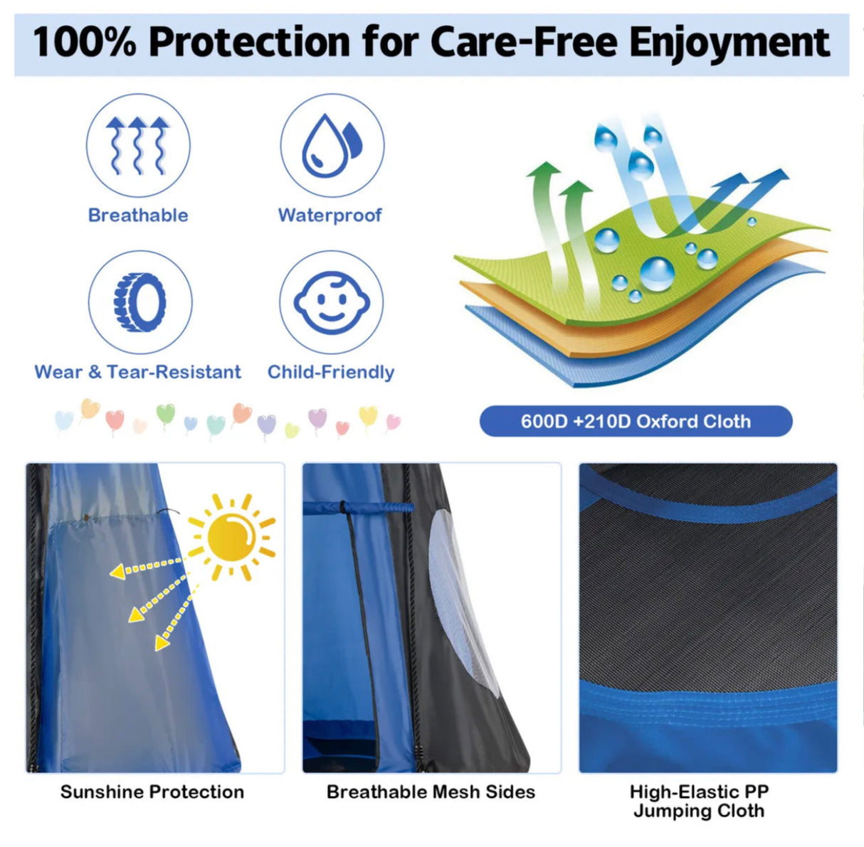 Kids Hanging Tent Tree Swing 2 IN 1 Outdoor Hammock Nest Pod Chair 100cm