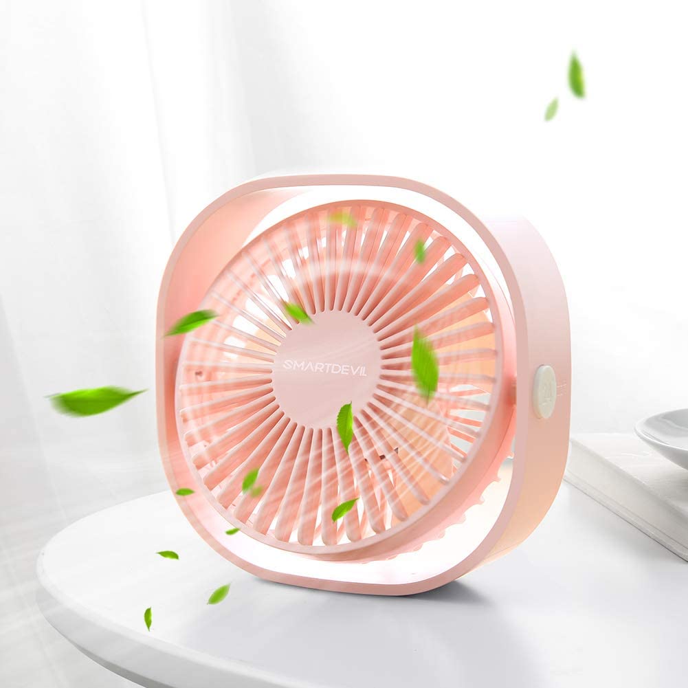 Small Personal USB Desk Fan