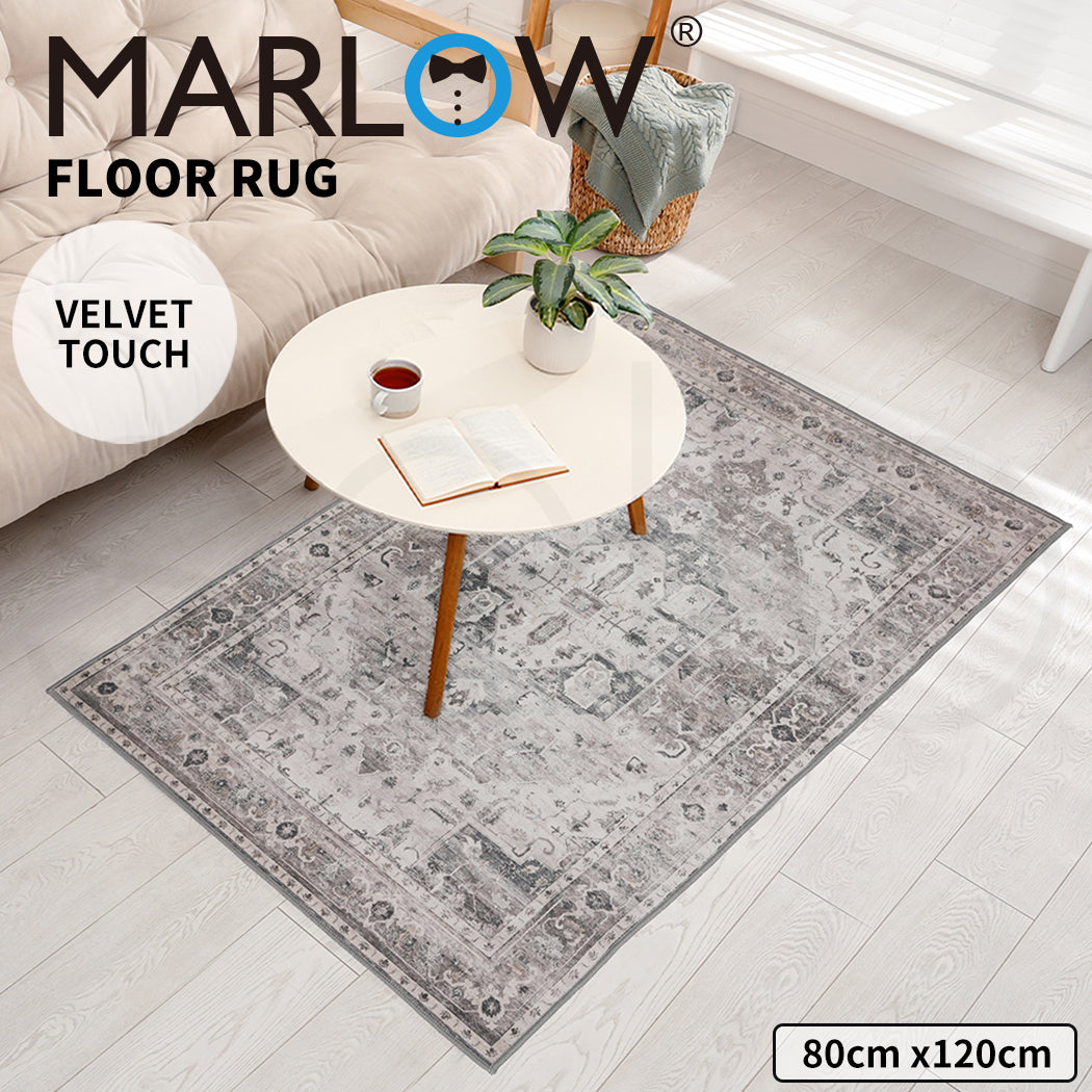 Marlow Floor Rug Non Slip Large Area Carpet Rugs Mat Bedroom Living Room Soft