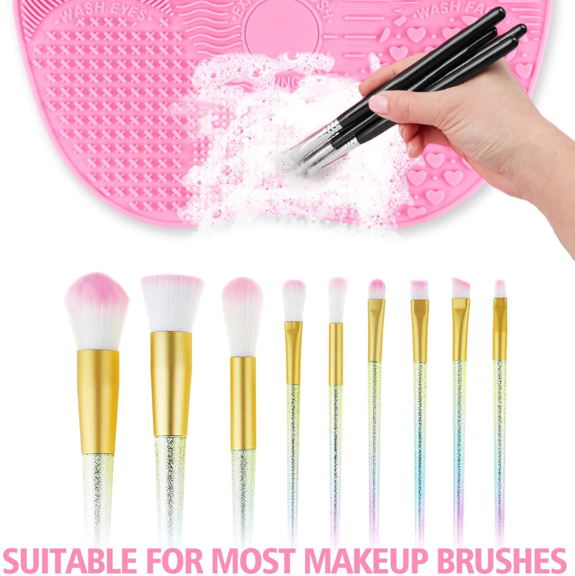 Silicon Makeup Brush Cleaning Mat