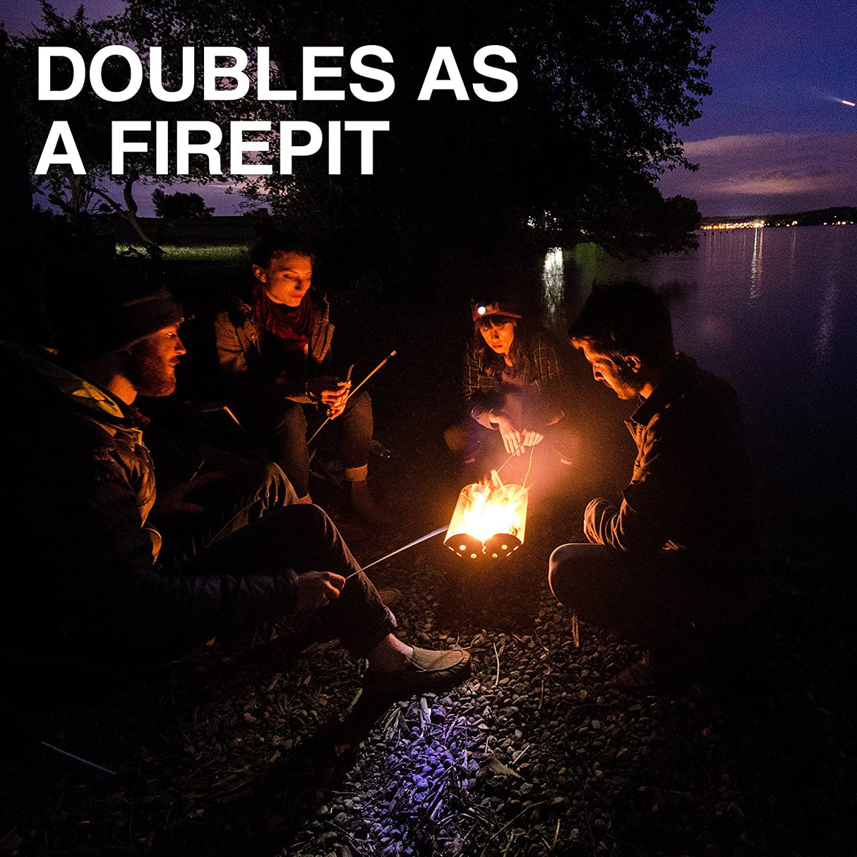 Flatpack Portable Stainless Steel Grill and Fire Pit