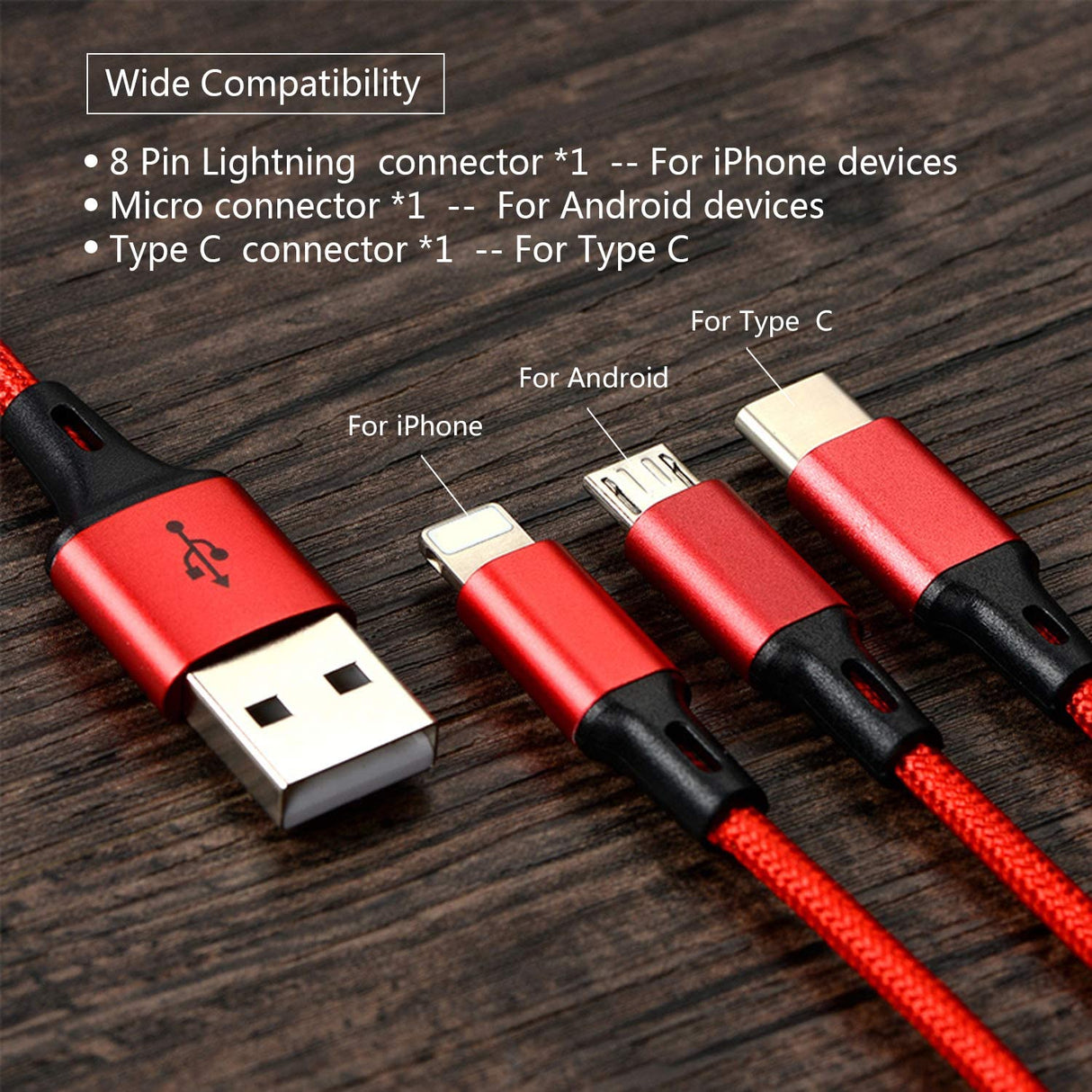 USB Multi Charging Cable