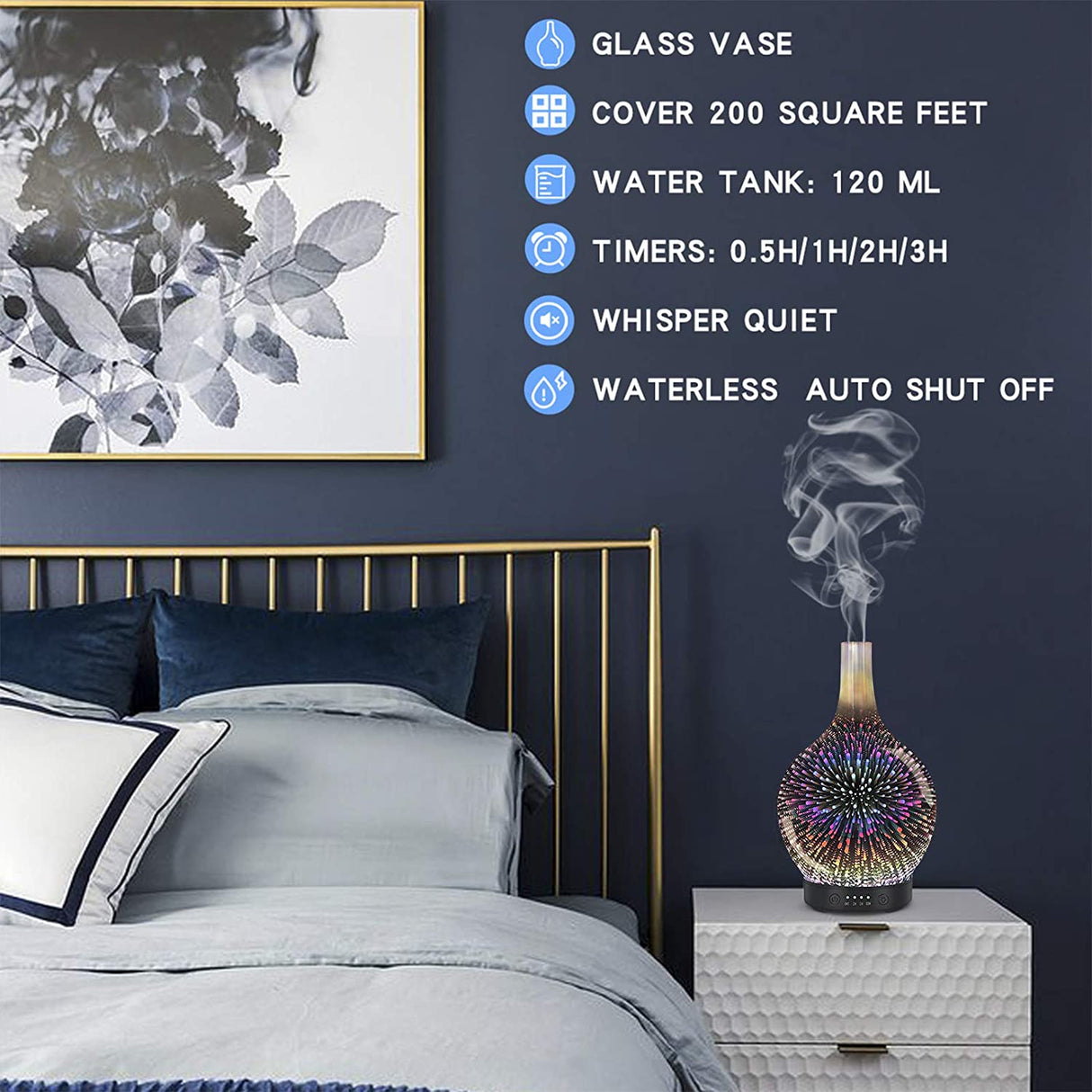 3D Aromatherapy Essential Oil Diffuser