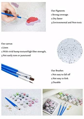 DIY Painting by Numbers for Beginner & Kids