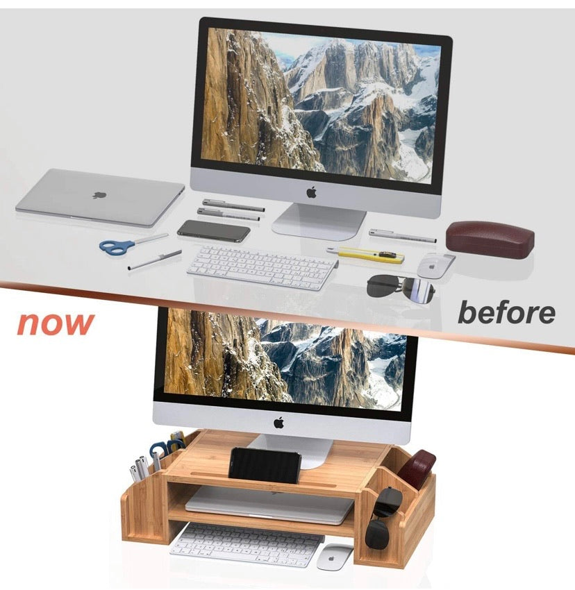 Monitor Stand Riser 2 Tier