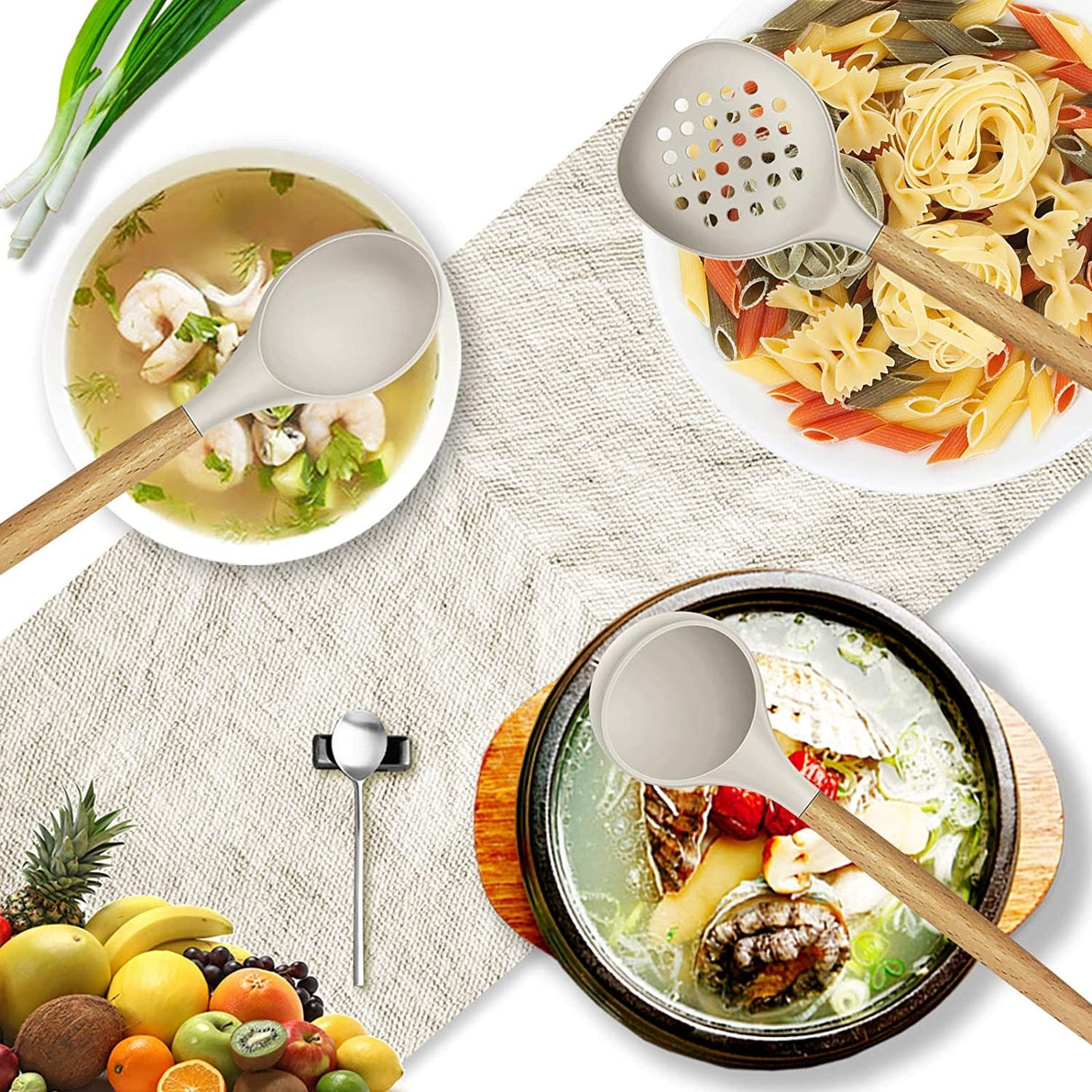 Silicone Kitchen Cooking Utensil Set (13pcs)