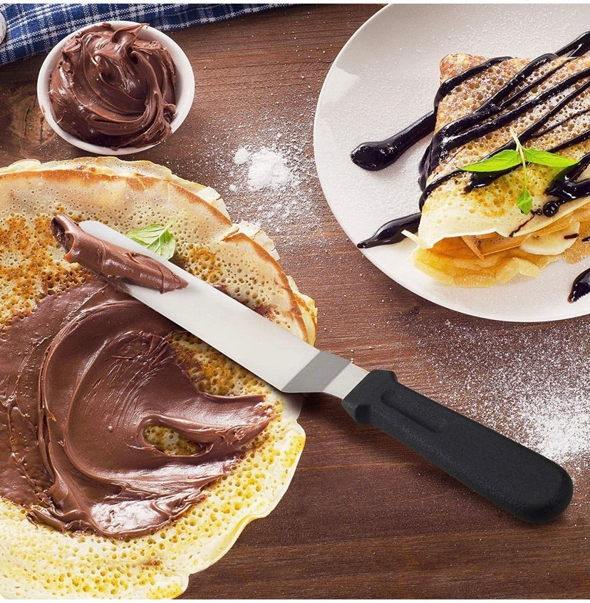 ORBLUE Angled Metal Icing Spatula 3-pack