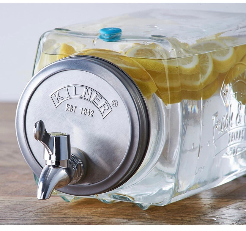 3L Glass Fridge Drinks Dispenser