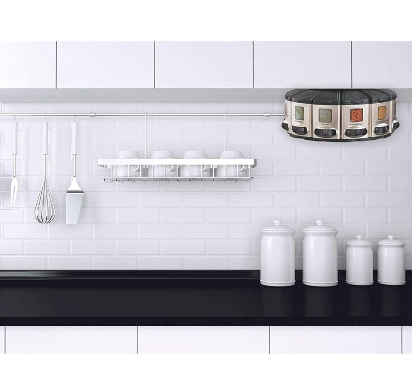 Kitchen Art 57010 Select-A-Spice Auto-Measure Carousel Professional Series, Satin