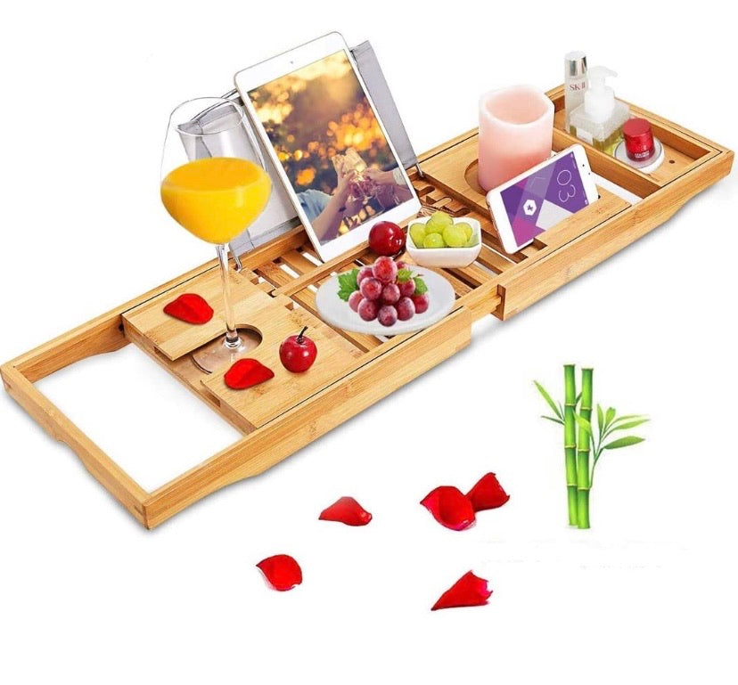 Premium Bamboo Bath Trays