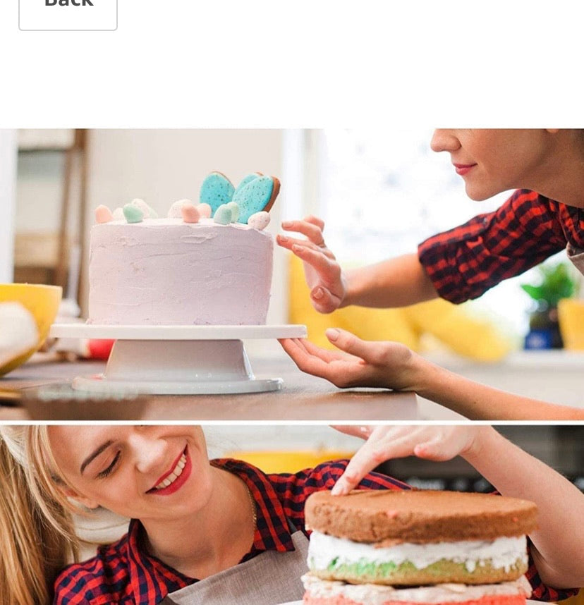 Rotating Cake Turntable Set