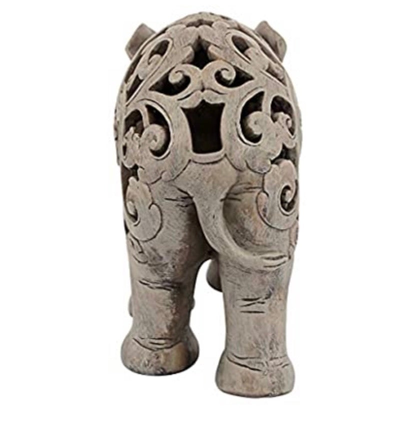 Anjan The Elephant Jali Sculpture