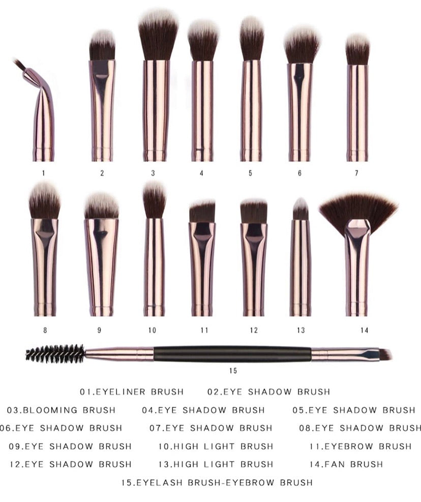 Professional Makeup Brushes Set