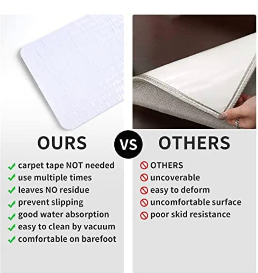 Non-Slip Carpet Stair Treads Non-Skid Safety Rug Slip Resistant Indoor Runner for Kids Elders and Pets with Reusable Adhesive, Brown, Gray, Black 8" X 30" (15 in Pack)