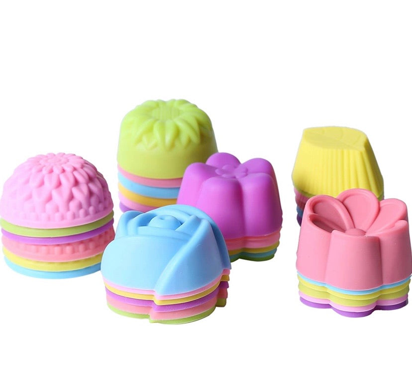 36 PCS Reusable Non-Stick Silicone Muffin Cups