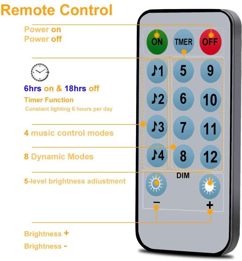 Curtain Lights Voice Activated