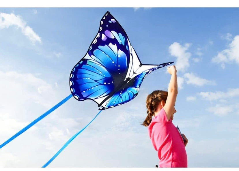 Butterfly Kite (Blue)