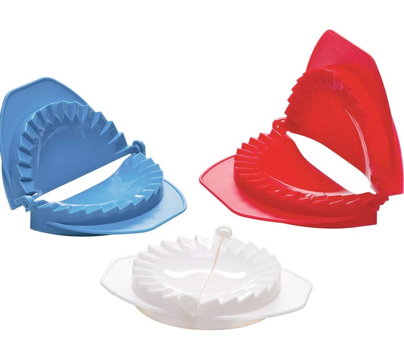 Dough Press Set Medium Red/White/Teal