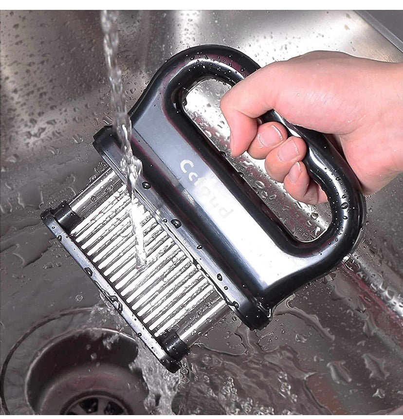 Meat Tenderizer, 48 Stainless Steel Ultra Sharp Needle Blade Tenderizer for Tenderizing Steak, Beef with Cleaning Brush,Durable Baking Kitchen Accessories by Ccfoud