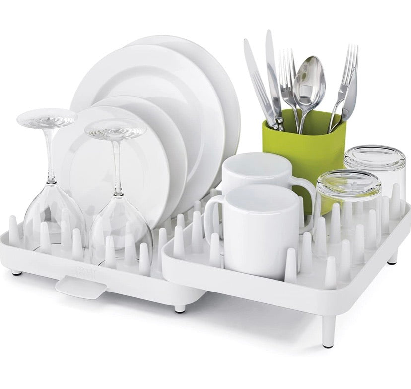 Adjustable 3 Piece Dish Rack