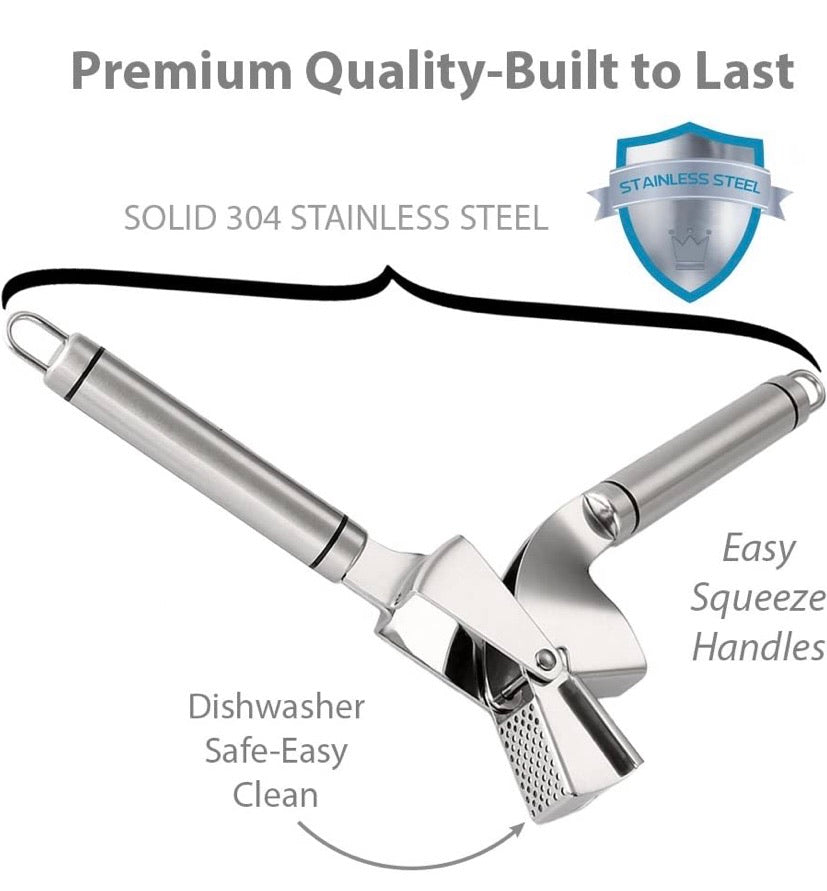 Garlic Press + Peeler