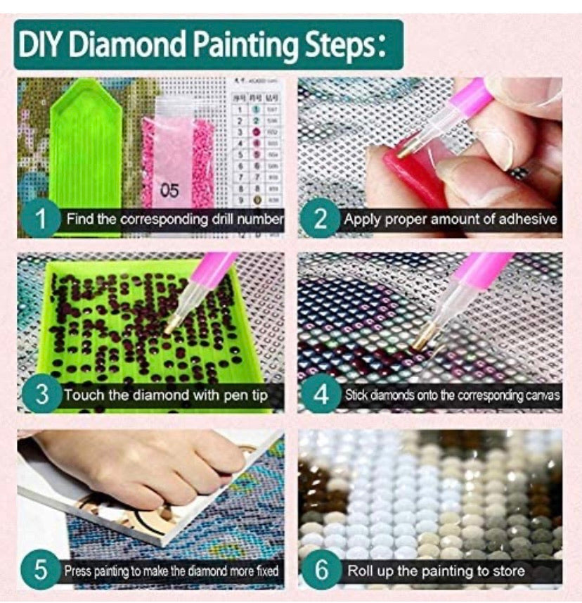 Diamond Painting Kits for Adutls and Kids