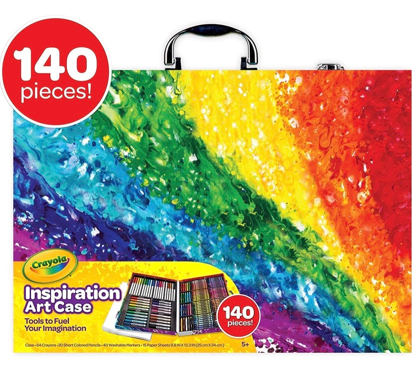 Inspiration Art Case: 140 Pieces