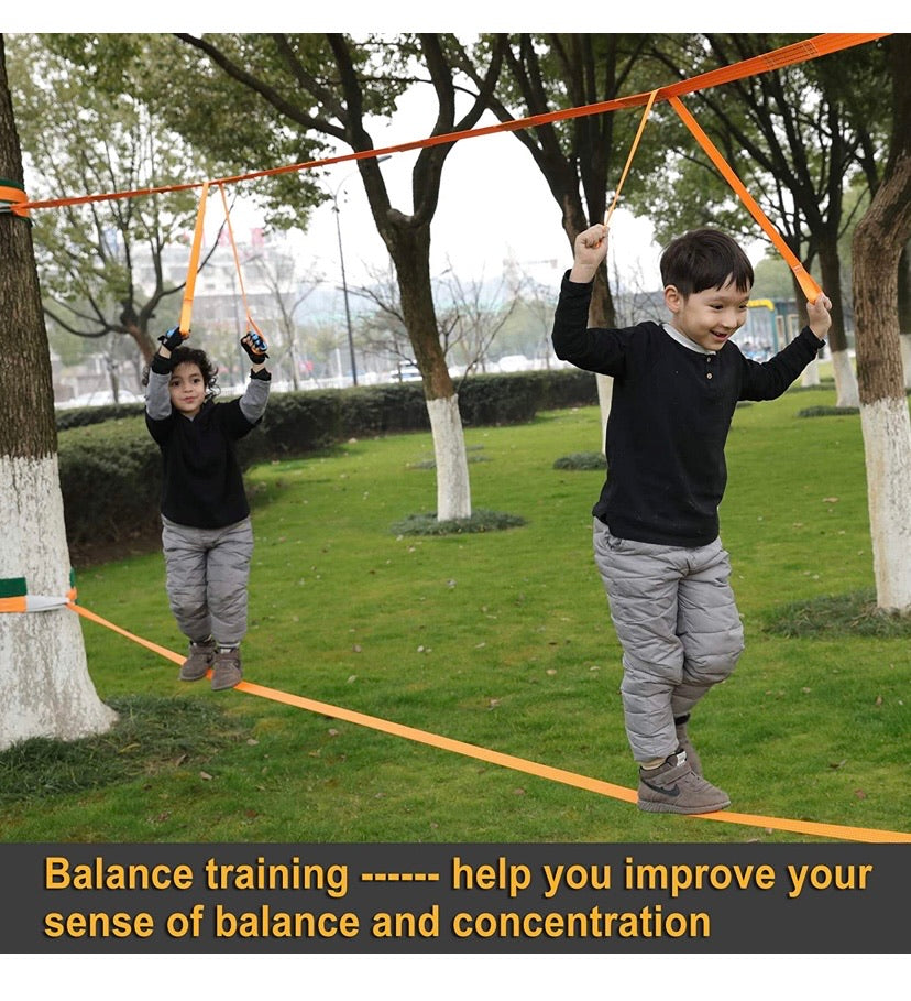 Slackline Kit Ninja Line Monkey Bars Kit