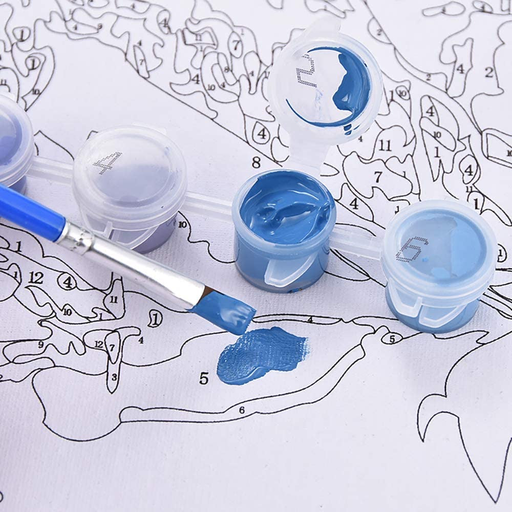 DIY Painting by Numbers for Beginner & Kids