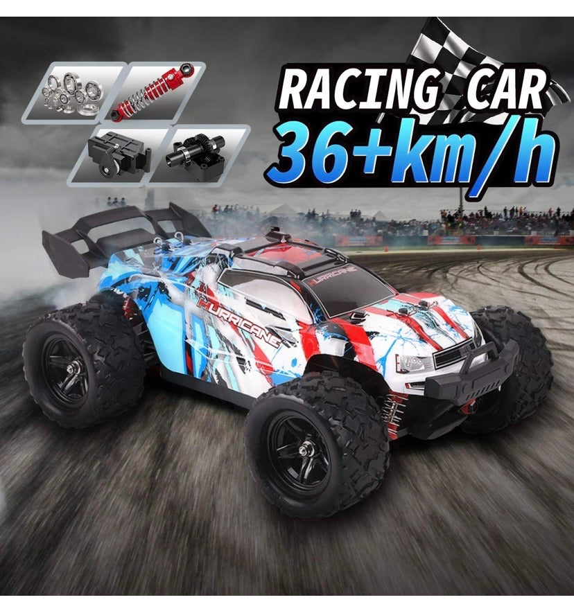 18321 4WD Off-Road RC Monster Truck 1:18th 2.4GHz Remote Control