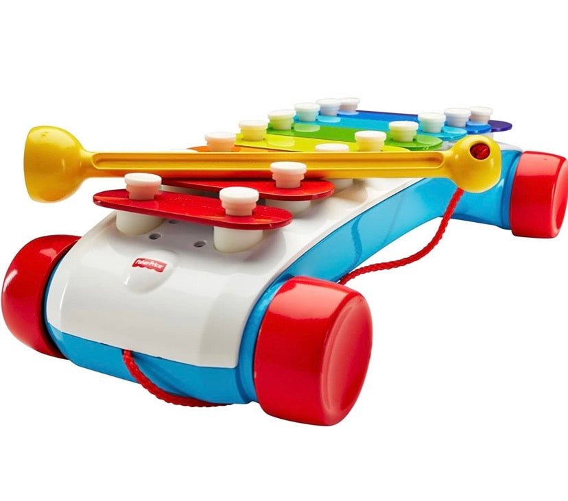 Classic Xylophone, Musical Instrument Pull Toy