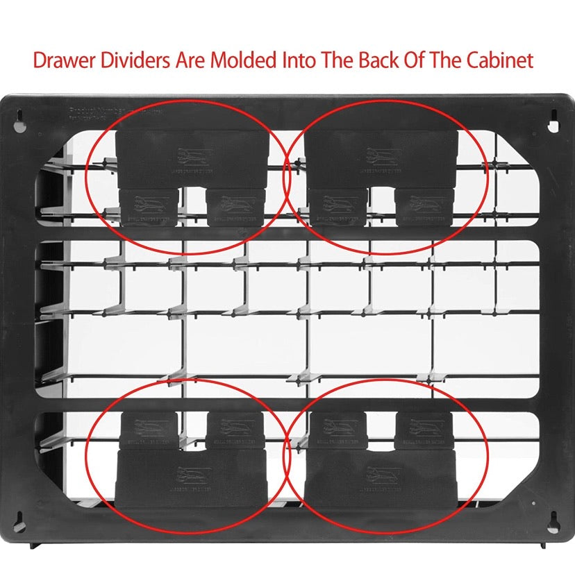 Plastic Drawer Storage Cabinet