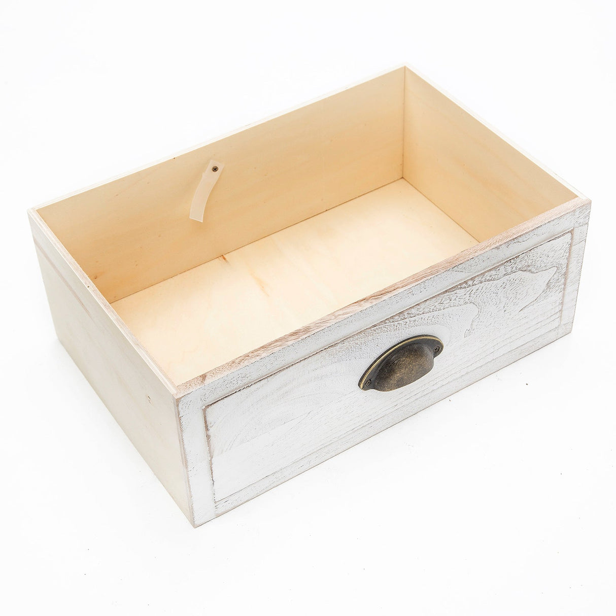 2x LaBella Bedside Table 2 Drawer Vintage Side Storage Cabinet Bedroom WHITE